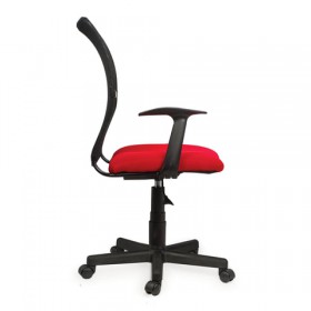 Кресло BRABIX Spring MG-307 (красно-черный) в Электростали - ehlektrostal.katalogmebeli.com | фото 3