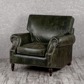 Кресло кожаное Лофт Аристократ (ширина 1070 мм) в Электростали - ehlektrostal.katalogmebeli.com | фото