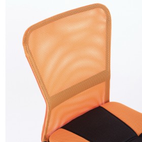 Кресло компактное BRABIX Smart MG-313 (черный, оранжевый) в Электростали - ehlektrostal.katalogmebeli.com | фото 4
