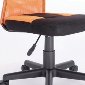 Кресло компактное BRABIX Smart MG-313 (черный, оранжевый) в Электростали - ehlektrostal.katalogmebeli.com | фото 5