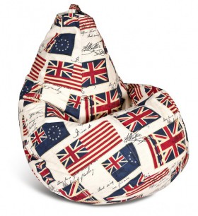 Кресло-мешок Британский Флаг в Электростали - ehlektrostal.katalogmebeli.com | фото