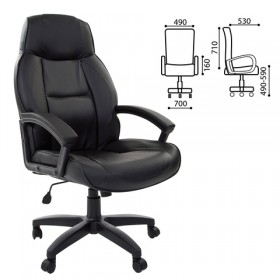 Кресло офисное BRABIX Formula EX-537 (черный) в Электростали - ehlektrostal.katalogmebeli.com | фото