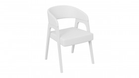 Кресло «Техас 1» (Белый матовый/Экокожа Белый №66) в Электростали - ehlektrostal.katalogmebeli.com | фото