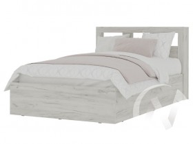 Кровать 1,2 МС Гранд (дуб крафт белый) в Электростали - ehlektrostal.katalogmebeli.com | фото