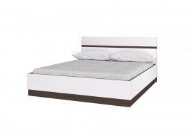 Кровать 1,6м Вегас (Венге/Белый) в Электростали - ehlektrostal.katalogmebeli.com | фото