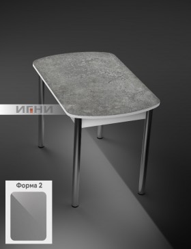Кухонный стол 1100*700/400 ф 2 Пластик, урбан серый в Электростали - ehlektrostal.katalogmebeli.com | фото