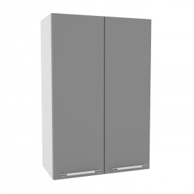 Квадро ВП 600 шкаф верхний высокий (Железо/корпус Серый) в Электростали - ehlektrostal.katalogmebeli.com | фото