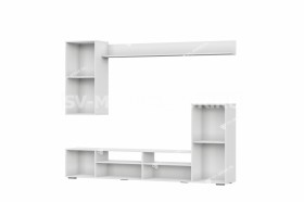 Мебель для гостиной МГС 4 (Белый/Белый глянец) в Электростали - ehlektrostal.katalogmebeli.com | фото 3