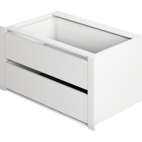 Модуль с ящиками для шкафа 600 Белый снег в Электростали - ehlektrostal.katalogmebeli.com | фото