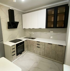 Модульная кухня Норд 1,6 м (Софт даймонд/Камень беж/Белый) в Электростали - ehlektrostal.katalogmebeli.com | фото 25