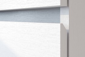 Модульная система "Токио" Тумба прикроватная Белый текстурный / Белый текстурный в Электростали - ehlektrostal.katalogmebeli.com | фото 4