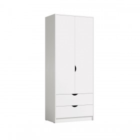 Шкаф для одежды 13.327 Уна (Белый) в Электростали - ehlektrostal.katalogmebeli.com | фото