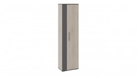 Шкаф для одежды «Нуар» тип 1 Фон серый/Дуб сонома в Электростали - ehlektrostal.katalogmebeli.com | фото
