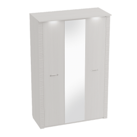Шкаф трехдверный Элана Бодега белая в Электростали - ehlektrostal.katalogmebeli.com | фото 1