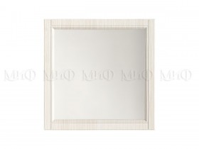 Зеркало Гармония (Белый/Белый глянец) в Электростали - ehlektrostal.katalogmebeli.com | фото
